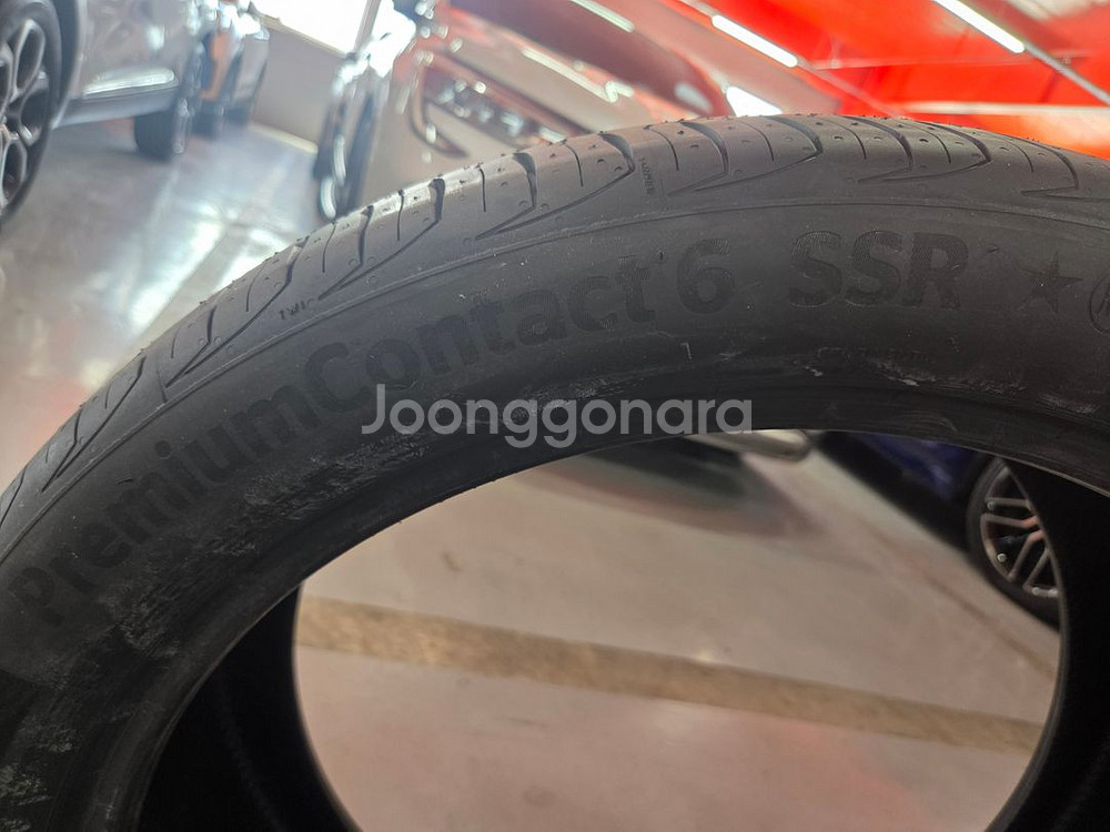 bmw x7콘티넨탈 프리미엄콘택트6ssr 런플랫 타이어--4