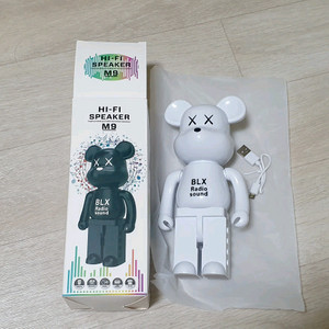 테디베어 하이파이 블루투스 스피커 M9