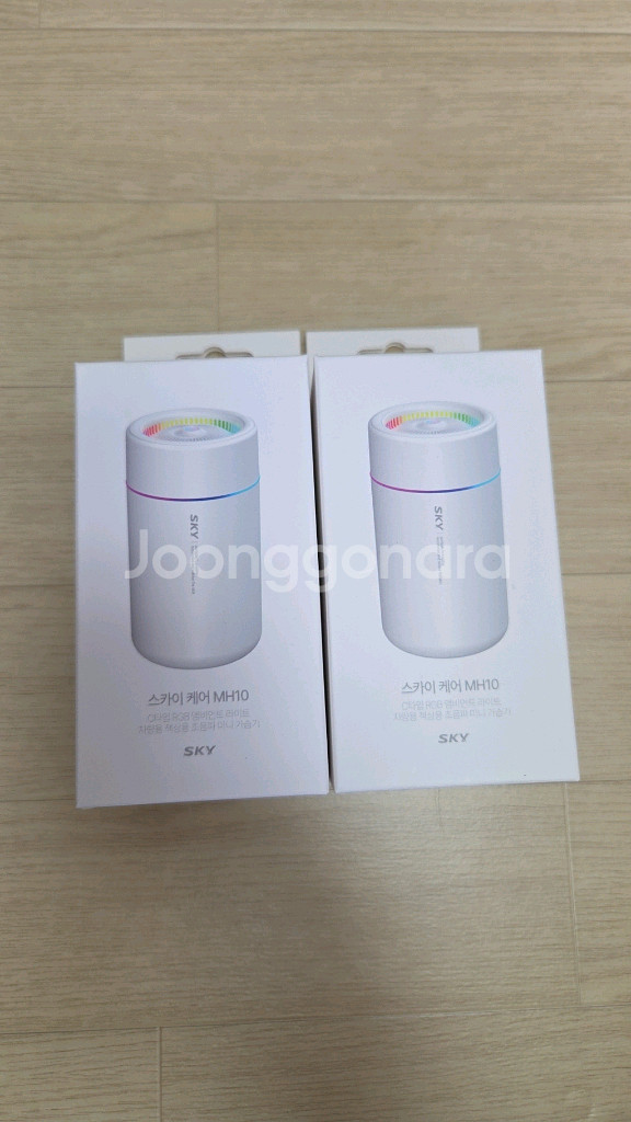 스카이 MH10 RGB 가습기 새상품--0