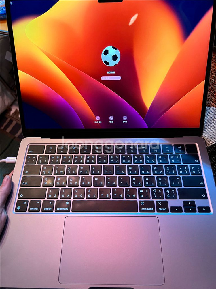 맥북 에어 m2 13인치 미드나이트 8gb/512gb--1