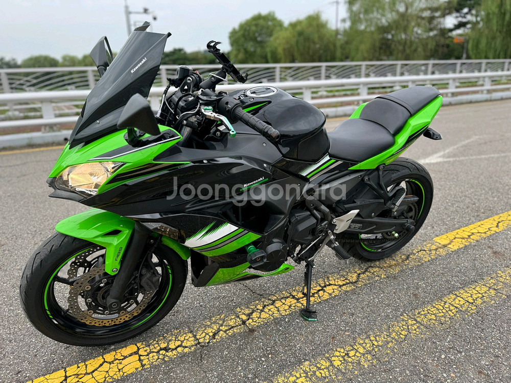 가와사키 닌자650 18년 abs 풀배기 팝니다--1
