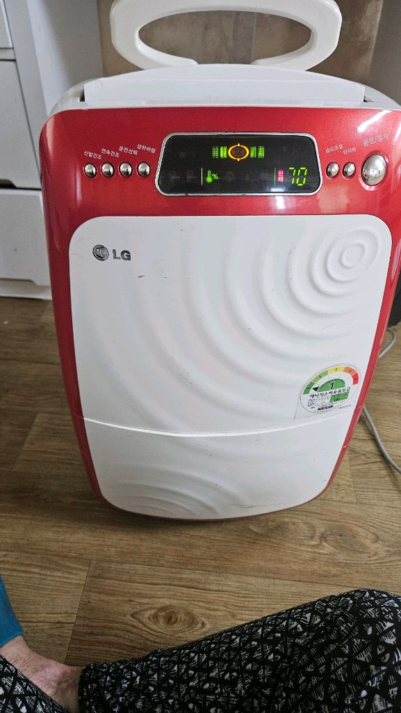 LG제습기10리터결로방지예방 물잘빨립니다 빨래잘말립니다 이미지