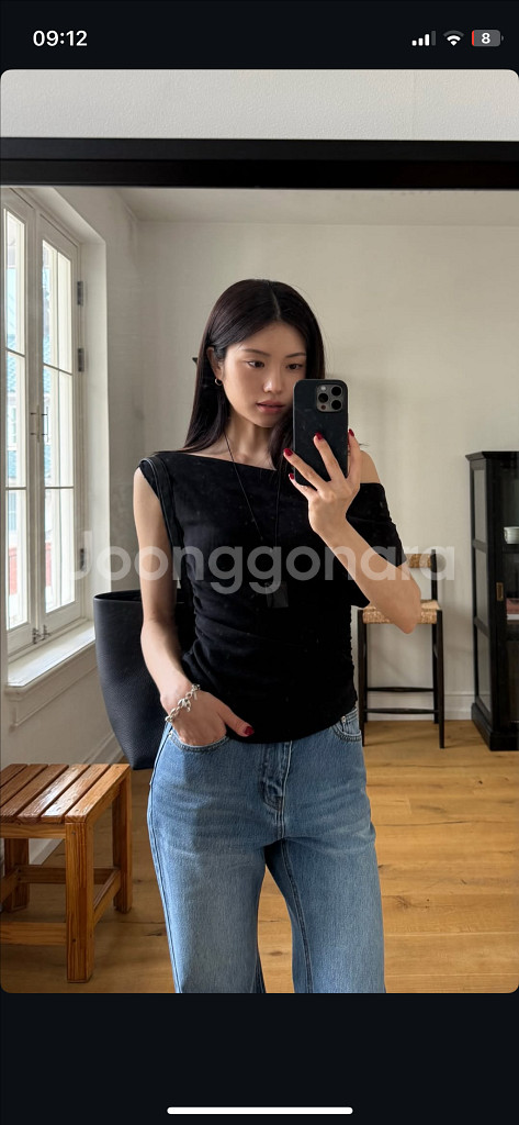 ORE 오어 트라페즈 데님--1