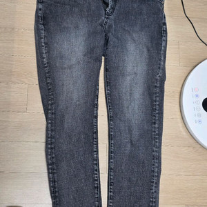 INSTANT DENIM 스트레이트핏 흑청바지