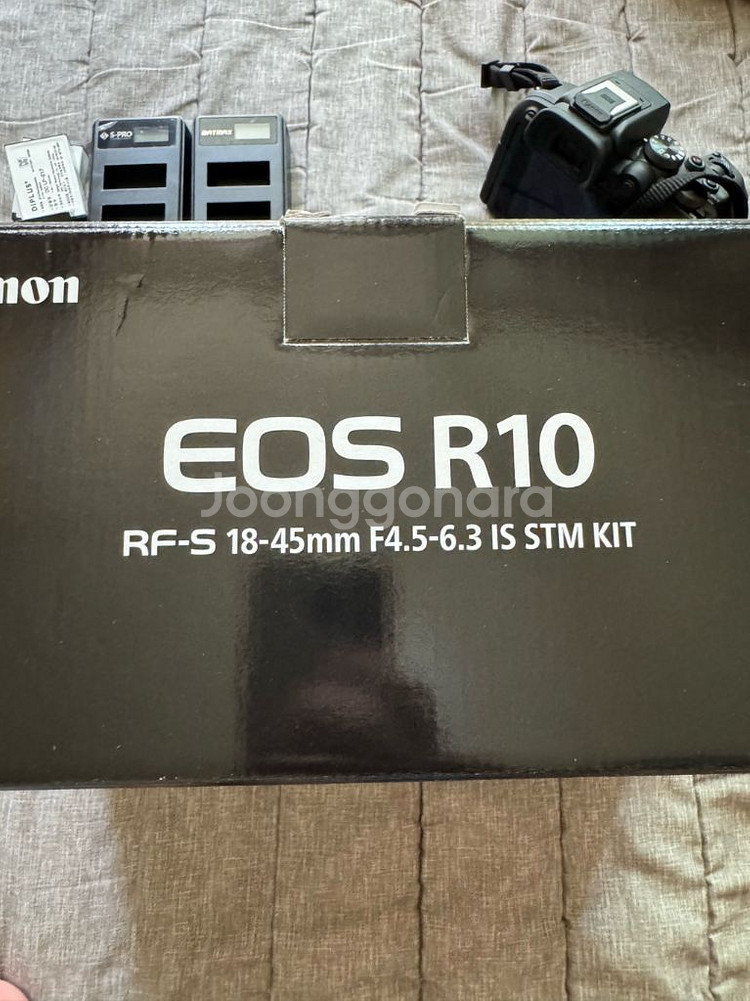 캐논 EOS R10 (새상품급,박스보유)--3
