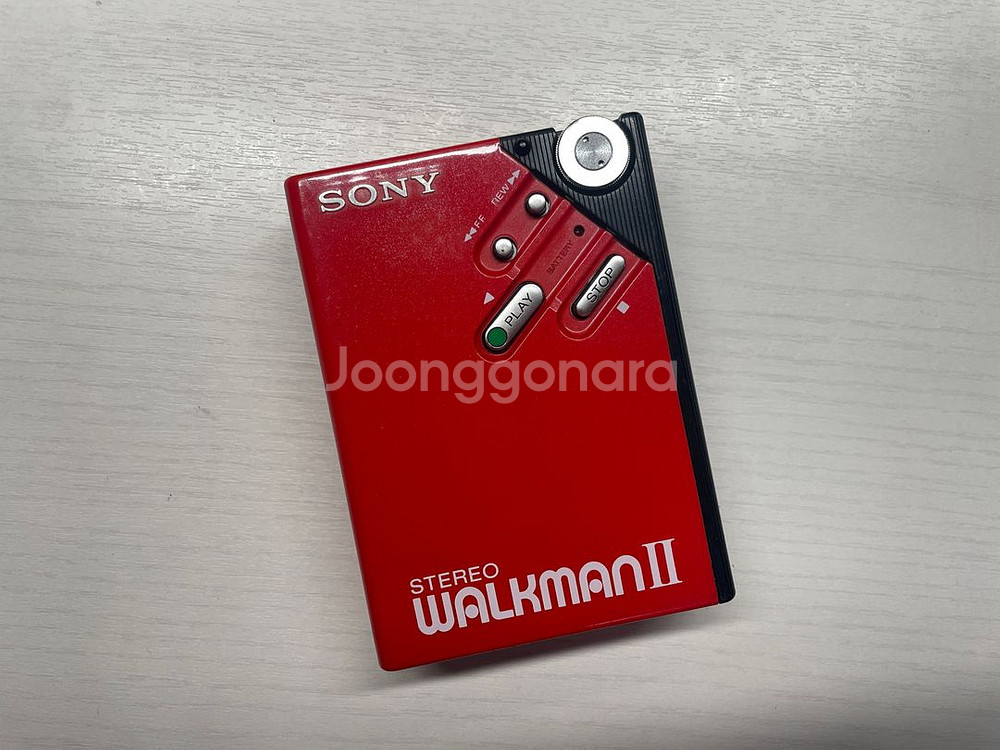 Sony Walkman 워크맨 WM-2 레드 (정상작동--0