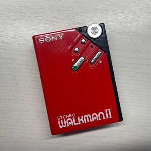 Sony Walkman 워크맨 WM-2 레드 (정상작동