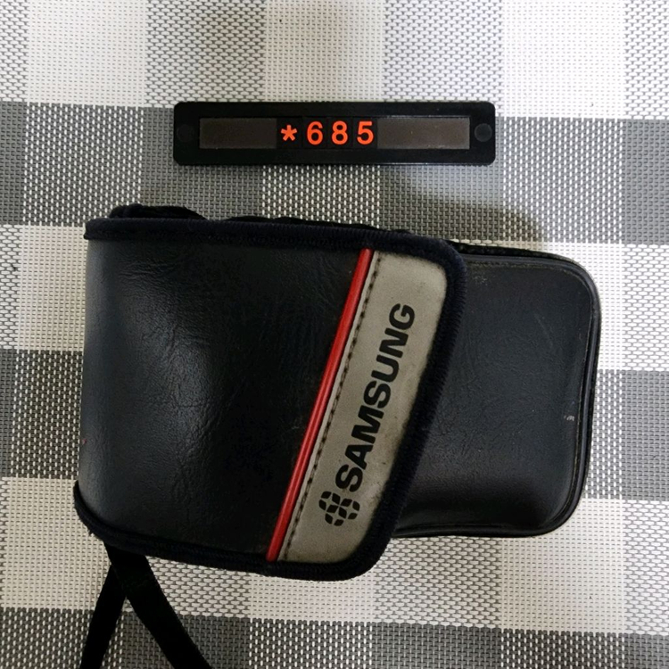 삼성캐녹스 퍼지줌 1050 필름카메라 파우치포함--5