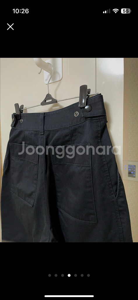 유니클로 U 베이커 팬츠 유메르 비죠 와이드 팬츠 치노--3