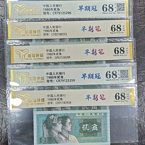 중국인민은행 2각(1980년).