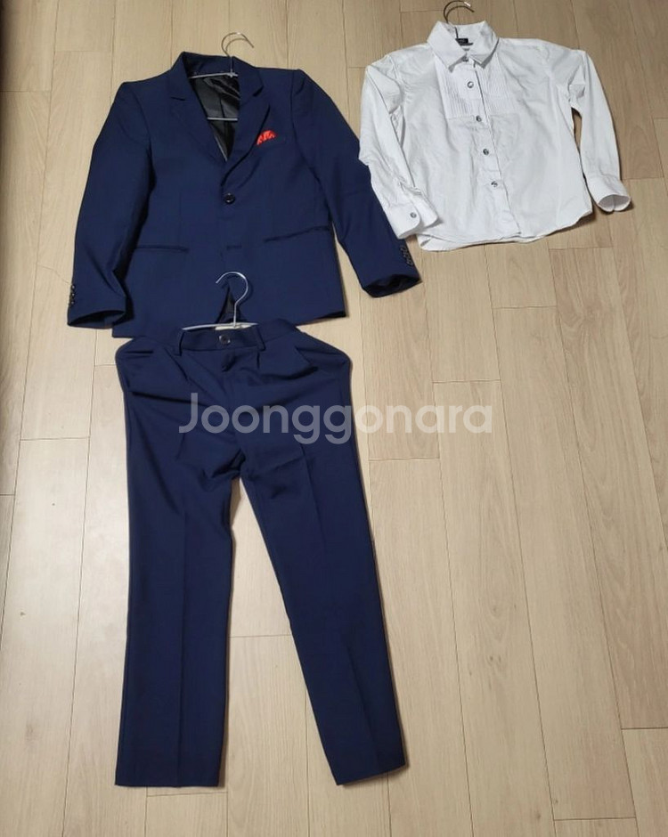 남아 어린이 정장세트 140 (10~11세)--0