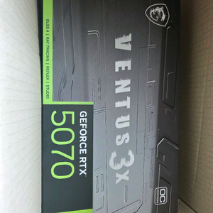 rtx5070 벤투스 미개봉새상품 팝니다.