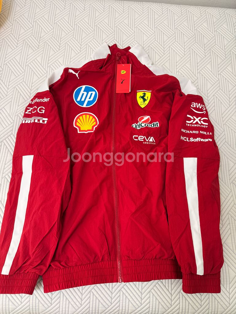 f1 페라리 PUMA 자켓 M 새상품--0