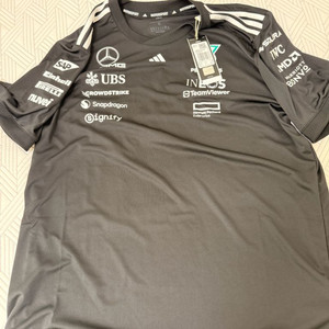 F1 아디다스 메르세데스 F1 티셔츠 XL