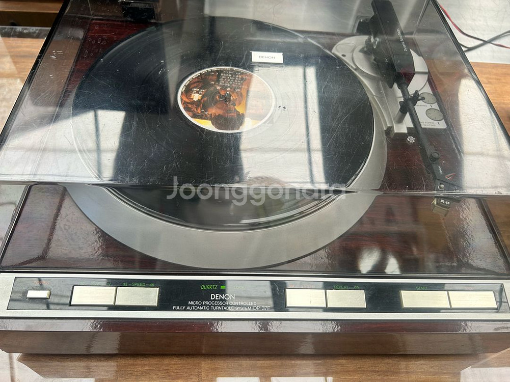 데논턴테이블 dp-37f--0