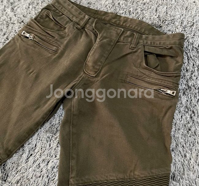 발망 바이커진 청바지 데님청바지 데님팬츠 34인치--1