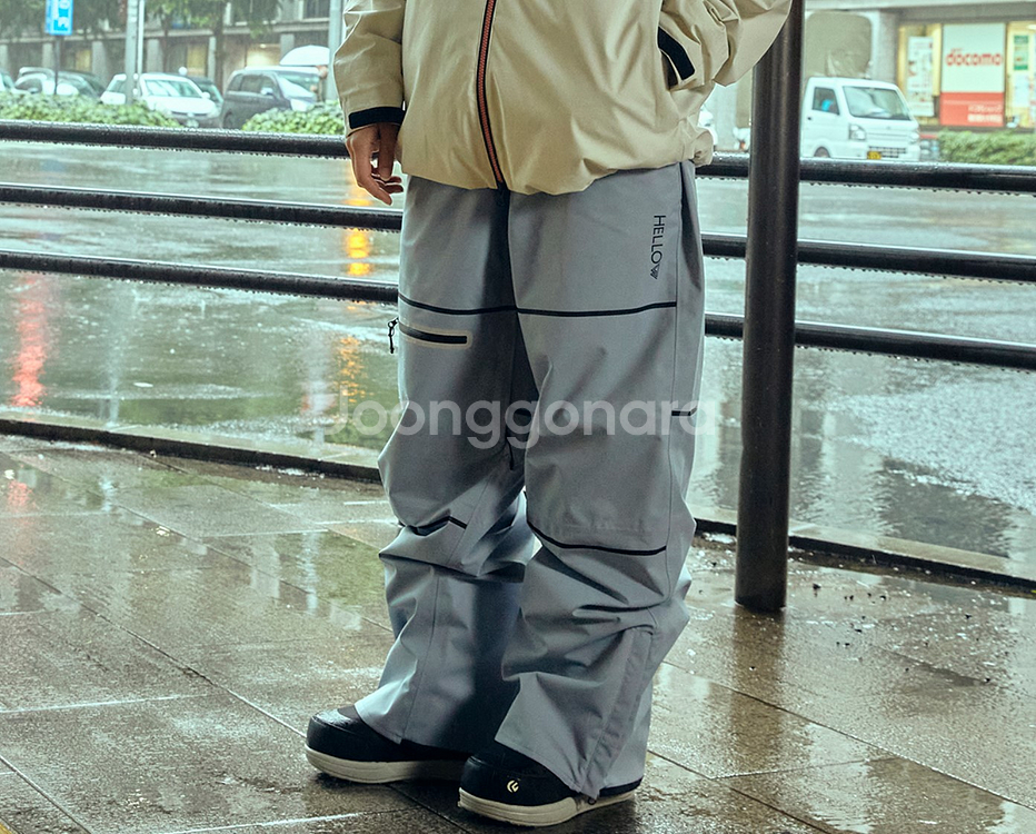 헬로우 보드복 새제품 비개봉 남녀공용 스키복--1