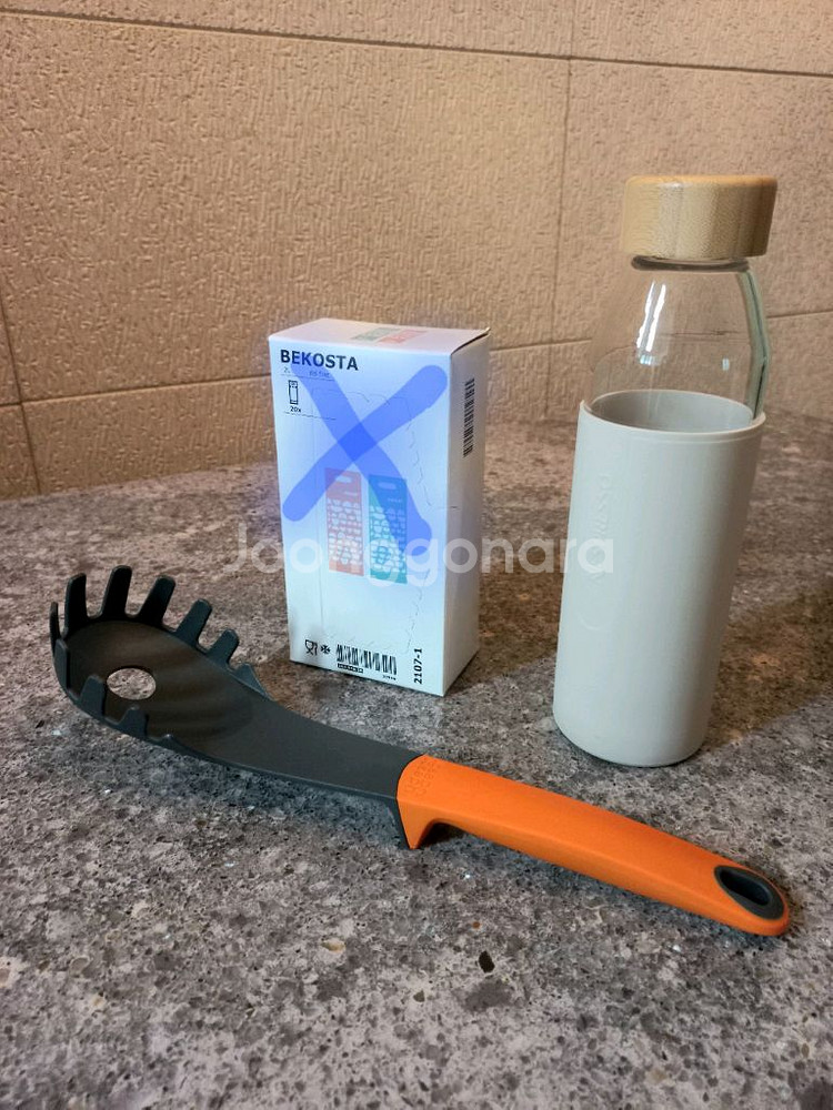 국자 지퍼백 물병 주방용품 조리도구--0