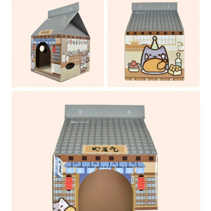 크림펫 고양이 숨숨집 우유팩 심야식당 동굴하우스
