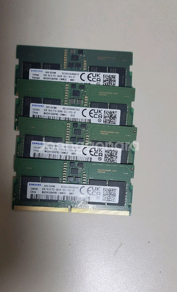 노트북용 SK하이닉스/삼성 DDR5-5600 8GB--0