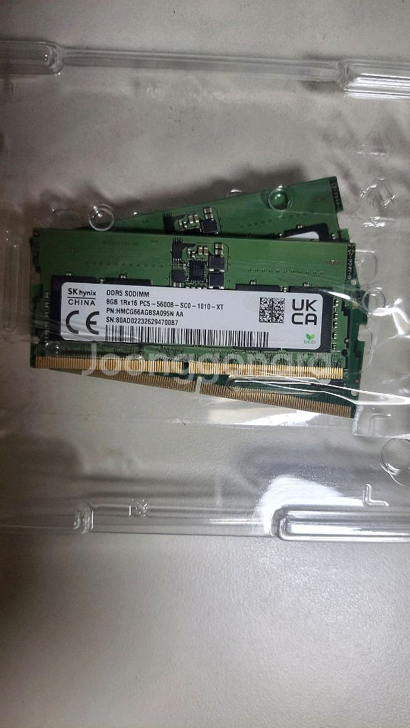 노트북용 SK하이닉스/삼성 DDR5-5600 8GB--1