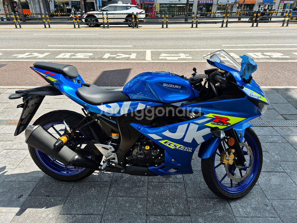 GSX R125 블루 23년식 중고판매--0