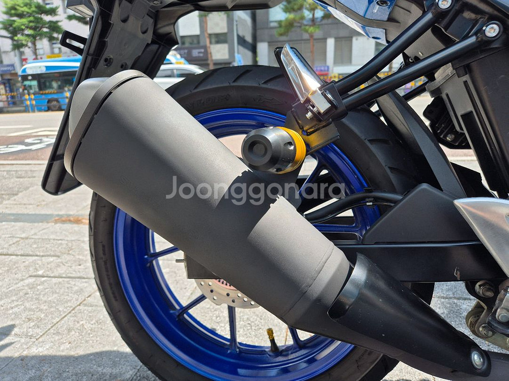 GSX R125 블루 23년식 중고판매--4