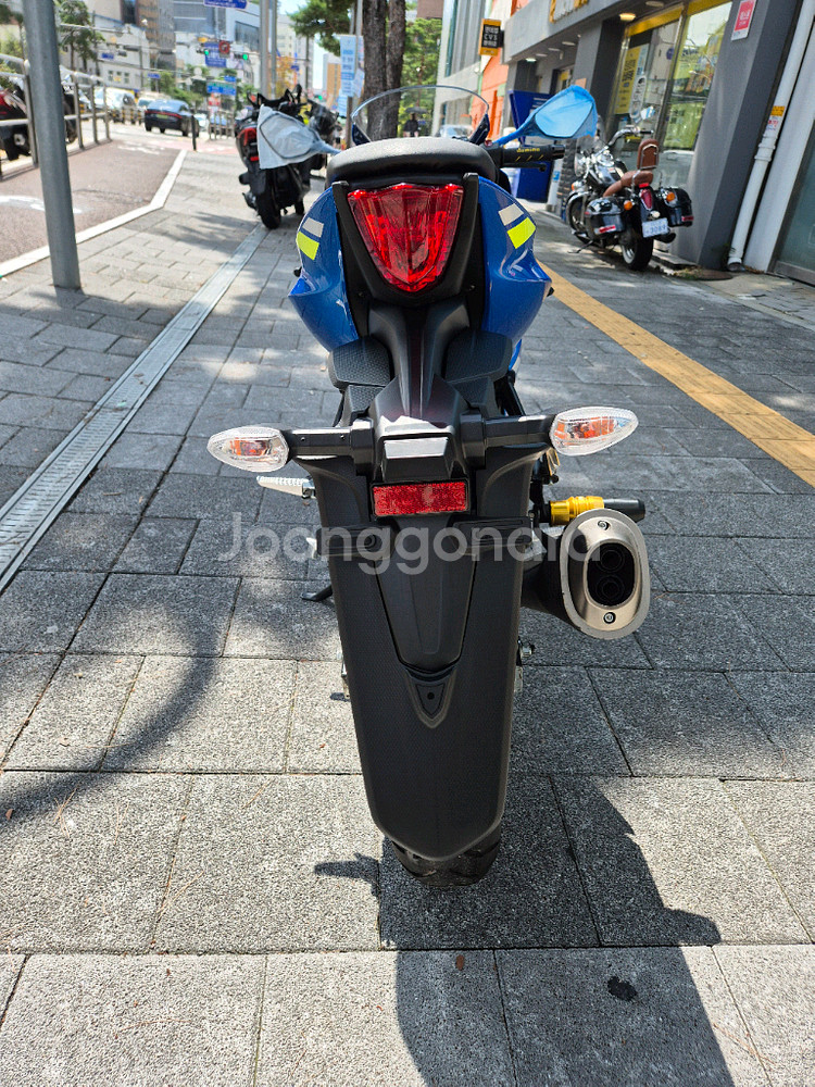 GSX R125 블루 23년식 중고판매--3