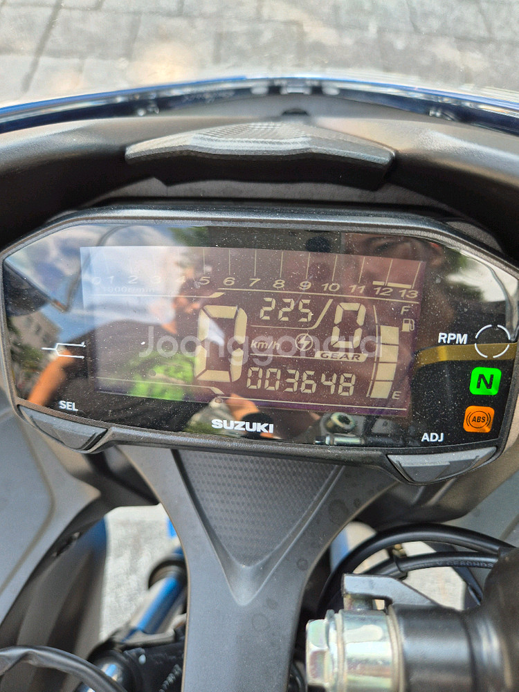 GSX R125 블루 23년식 중고판매--9