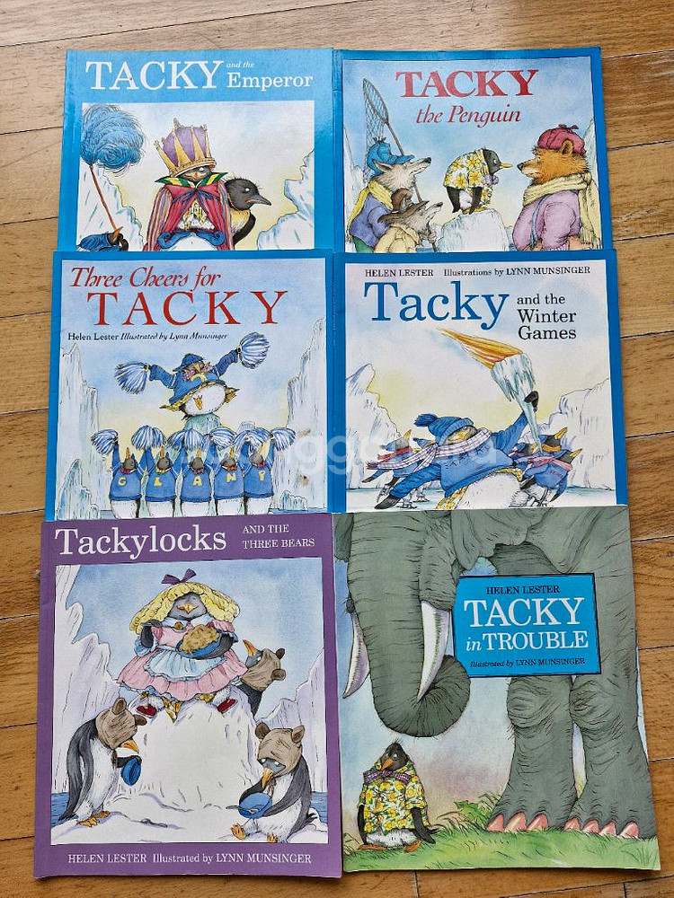 잠수네 영어 태키펭귄 그림책 (Tacky)--0