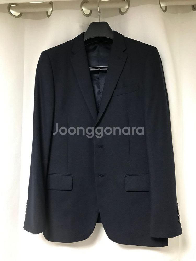 남자 여름자켓 100 커스텀멜로우 네이비 블레이져 정장--0