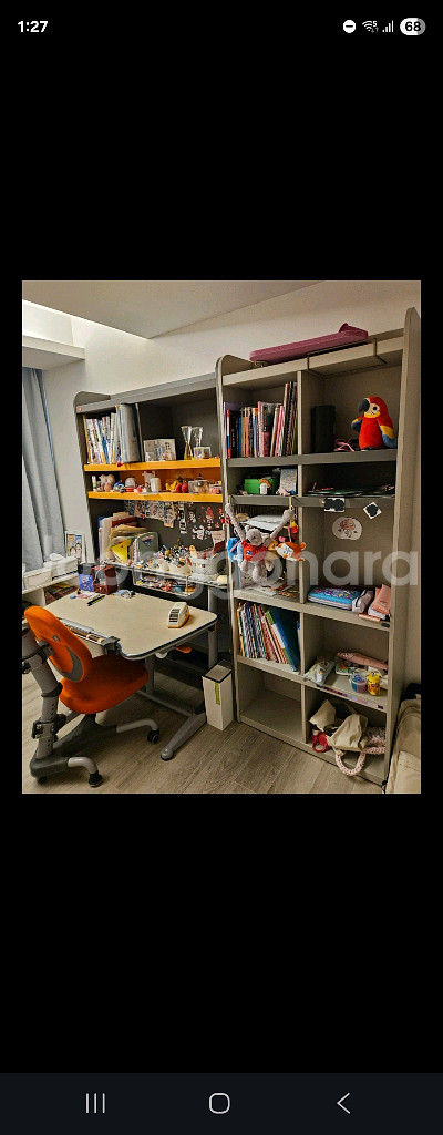 니스툴그로우 책상 책장 세트 15만원--0