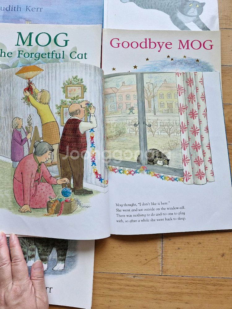 잠수네 영어 모그고양이 그림책 (mog the cat)--1