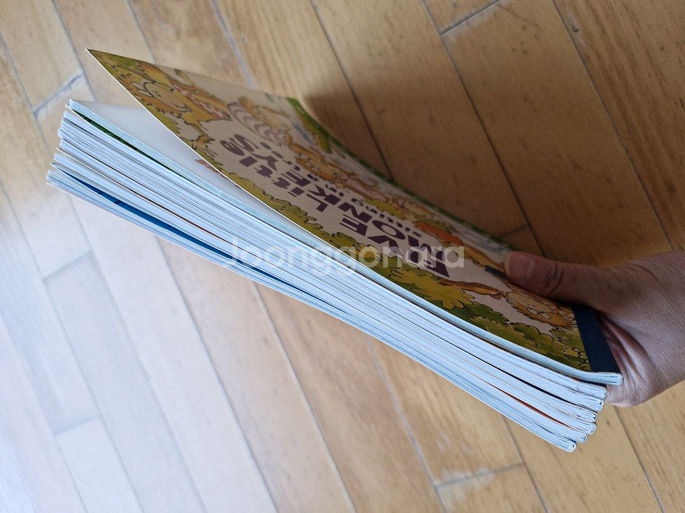 잠수네 영어그림책(five little monkeys--2