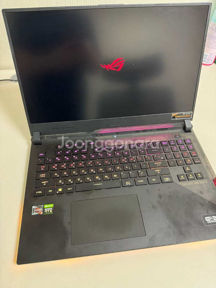 아수스 로그 스카 G733QR 300hz게이밍노트북--0