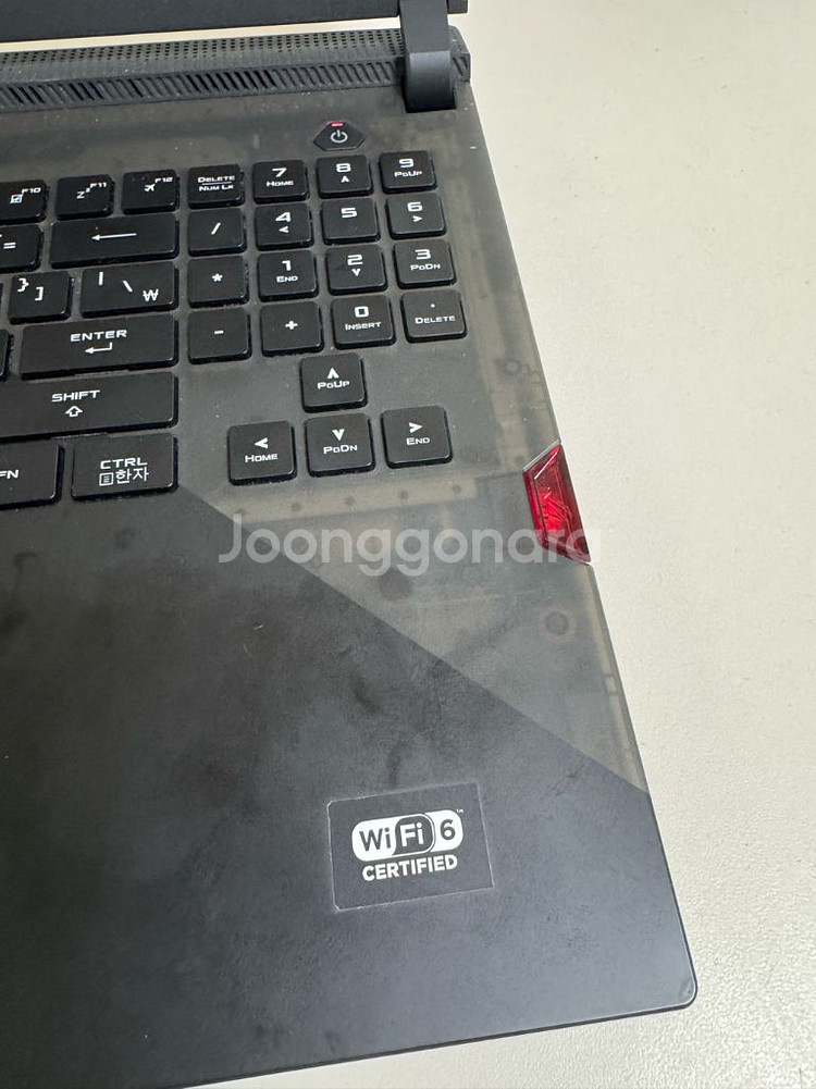 아수스 로그 스카 G733QR 300hz게이밍노트북--2
