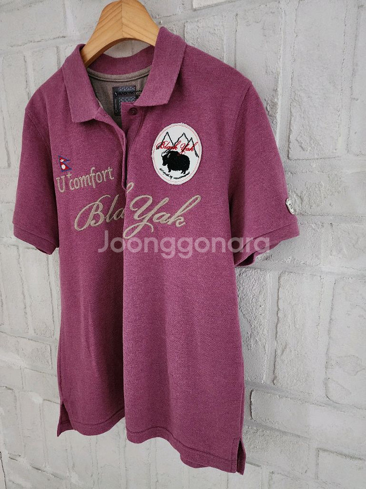 블랙야크 여성 반팔 폴로티--0