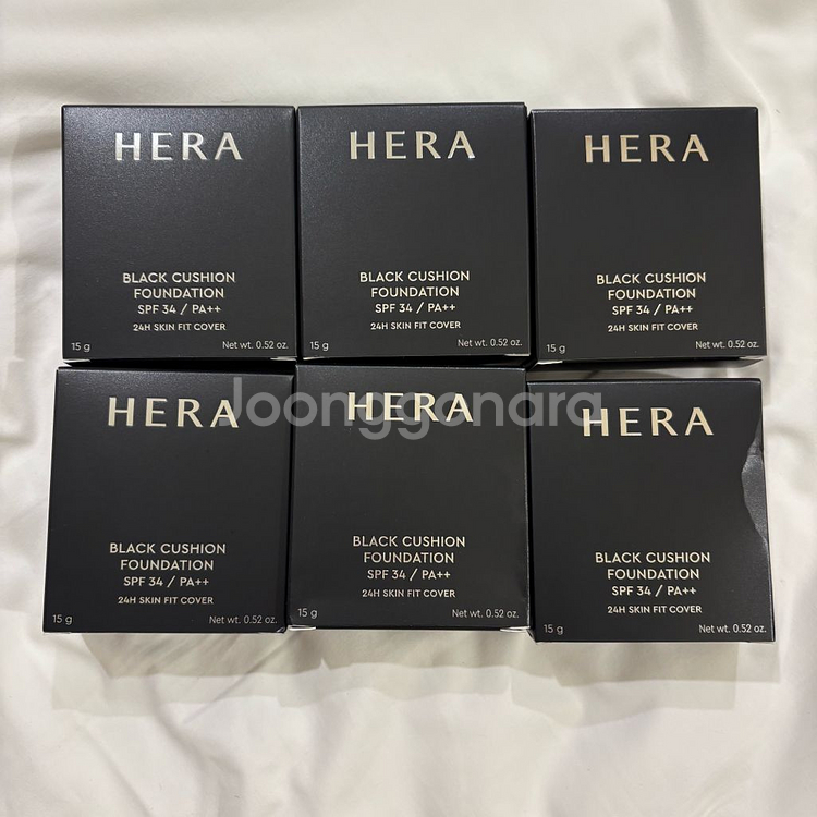 [새상품] 헤라 NEW 블랙쿠션 13N1 13호--0