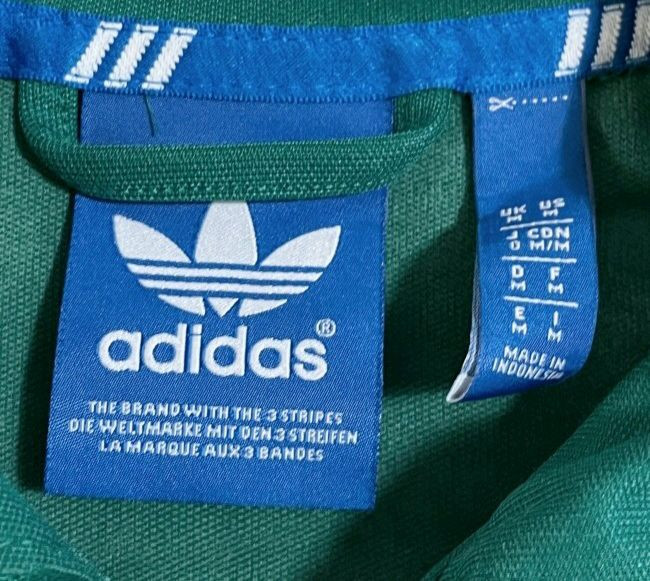 아디다스 그린 초흰 초록 트랙탑 져지집업 95/M 이미지