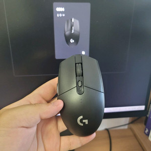로지텍 G304 사무용 저소음 게이밍 무선 마우스