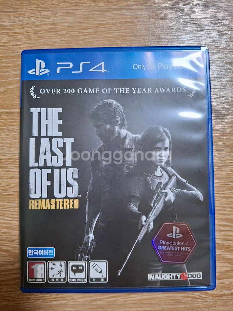 플스4 CD( THE LAST OF US 1, 2)판매--0