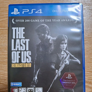 플스4 CD( THE LAST OF US 1, 2)판매