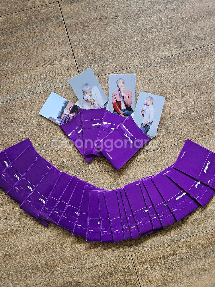 미개봉 한정판 더벤티 지드래곤 포토카드--0