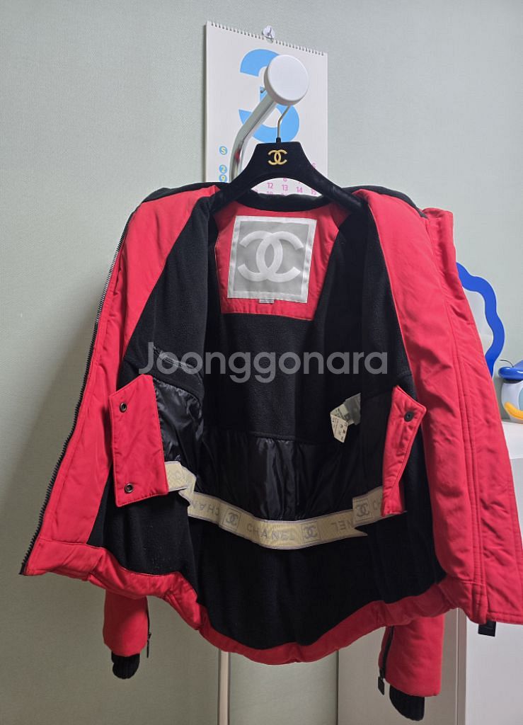 샤넬 AW2003 패딩점퍼 정품--1