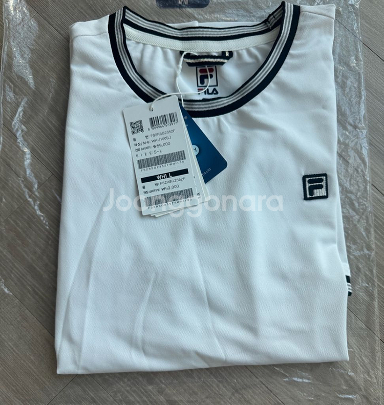 FILA 여성 반팔 티셔츠 L--0