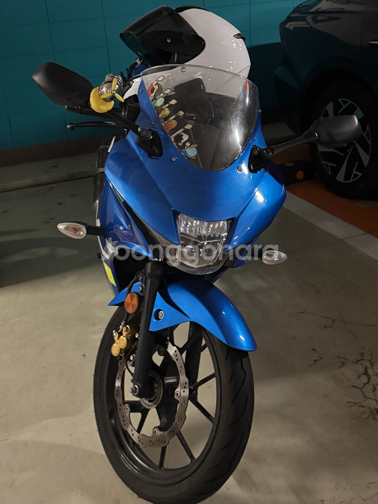 2020년식 스즈키 gsx r125 158xx km--2