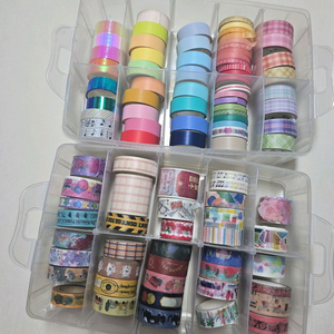 다이어리 꾸미기용 스티커 및 마스킹 테이프