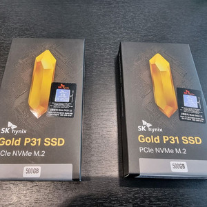 ssd p31 500gb / 미개봉 신품 2개 팝니다.