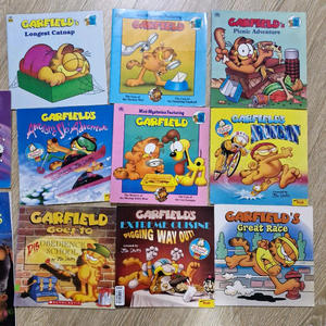 Garfield,가필드 스누피 트위티 영어원서 영어동화