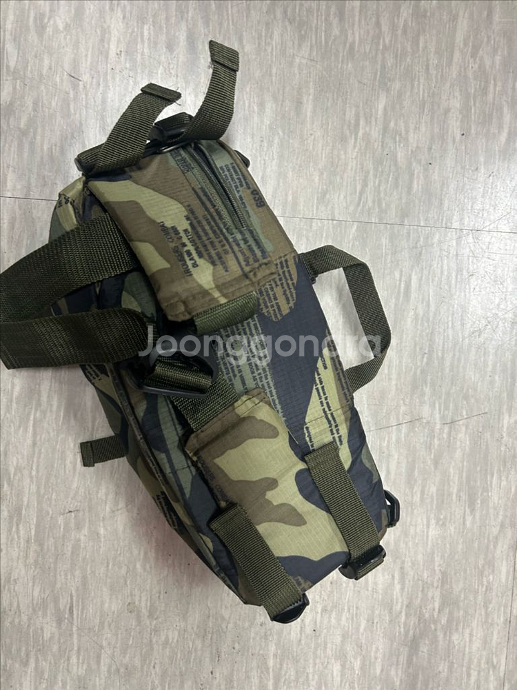 카모플라쥬 패턴 가방--1